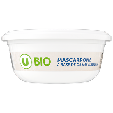 Mascarpone, fromage triple crème bio 36%MG - 250g