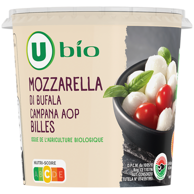 Billes de Mozzarella Di Buffala Campana - Pot 120g