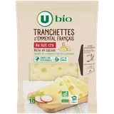 Fromage à pâte pressée cuite emmental  - 10 tranches,  200g