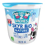 Skyr nature bio LES 2 VACHES 825G
