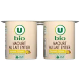Yaourt parfum citron  4 unités, 125g