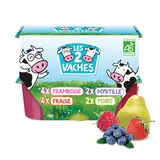 Petit suisse aux fruits bio LES 2 VACHES - 12x50g