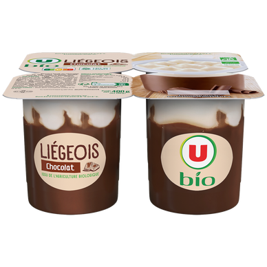 Liegeois chocolat 4x100g