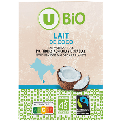 Lait de coco  briquette 200ml