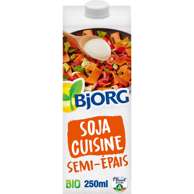 Soja cuisine semi épais bio BJORG, 25cl