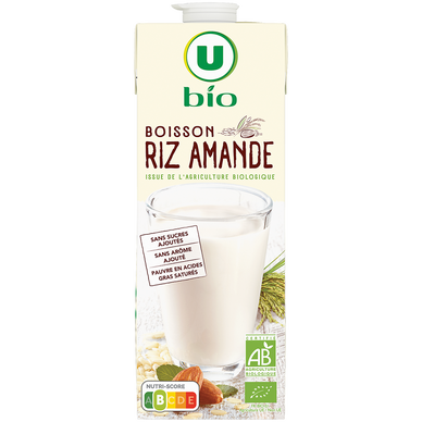 Boisson végétale riz amande 1l