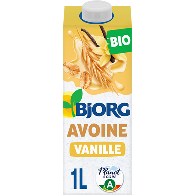 Boisson végétale avoine vanille bio BJORG, 1 litre