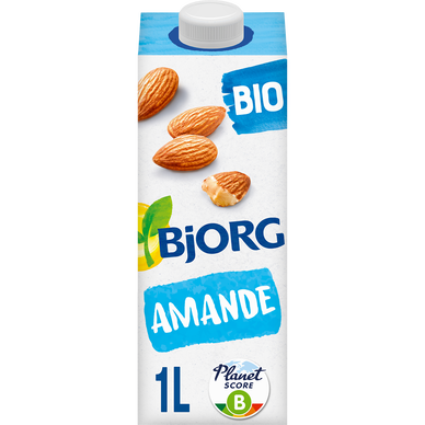 Boisson végétale Bio Amande BJORG - Brique 1L