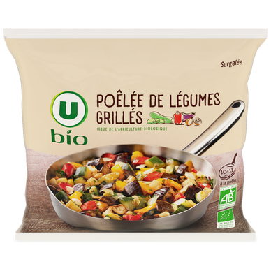 Poêlée de légumes grillés bio U 600g