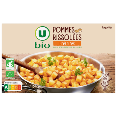 Pommes rissolées préfrites - 450g