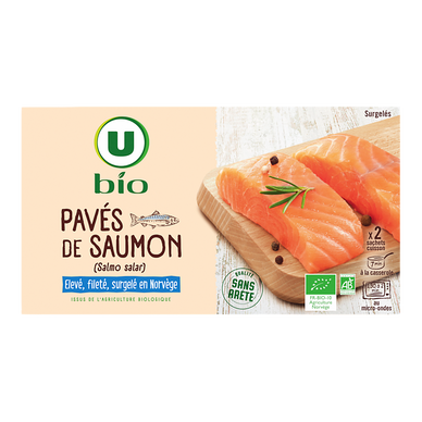 Pavés de saumon bio U 200g