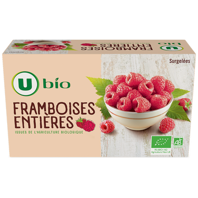 Framboises entières 450g