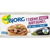 Terrine d'aubergine bio recette végétale BJORG, 125g