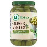 Olives vertes dénoyautées  bocal de 37cl, 160g