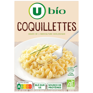 Coquillettes origine France U BIO, 1kg
