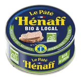 Pâté pur porc au sel de guérande bio HENAFF, boîte 1/5, 154g
