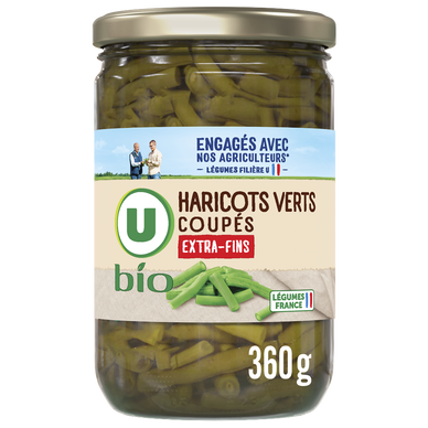Haricots verts extra fins - Bocal 360g