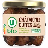 Châtaignes cuites entières pelées - Bocal 195g