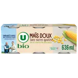 Maïs doux en grains - 3 boîtes de 140g
