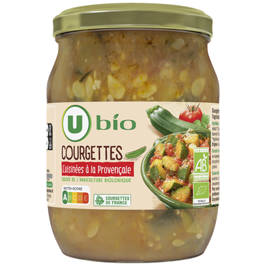 Courgettes cuisinées à la provençale - Bocal 520g