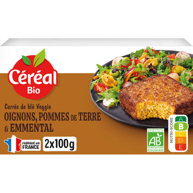 Galette Pommes de Terres Emmental CEREAL BIO  -  x2, 200g