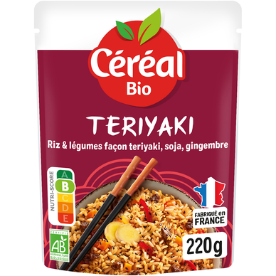 Riz Teriyaki  repas express CEREAL BIO  - 200g