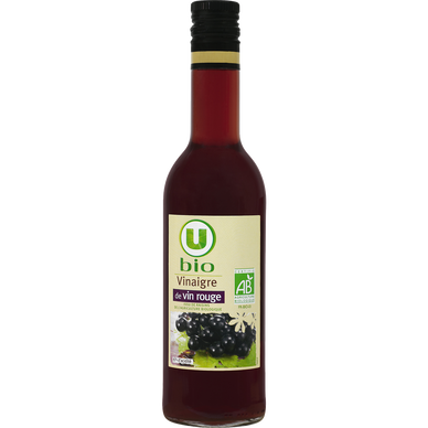 Vinaigre de vin rouge  bouteille en verre de 50cl