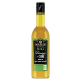 Vinaigre de cidre adouci au jus de pomme concentré bio MAILLE 500 ml