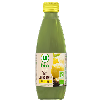 Jus de citron de sicile  bouteille de 25cl