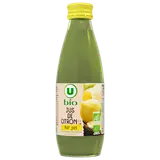 Jus de citron de sicile bio bouteille de 25cl