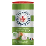 Sel marin herbes et légumes BIO SEL MARIN ILE DE NOIRMOUTIER, pot de 250g
