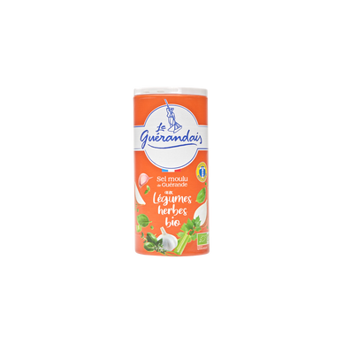 Sel fin de Guérande aux légumes bio boîte 250g