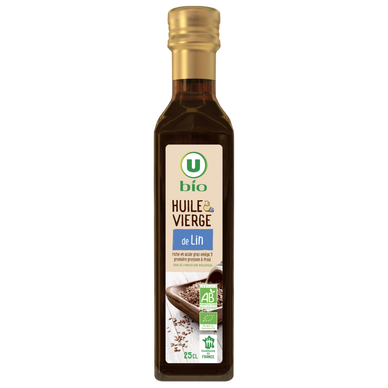 Huile de lin  bouteille de 250ml