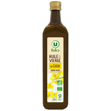 Huile vierge de colza Bouteille 500mL