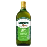 Huile d'olive vierge extra bio MONINI, Bouteille 75cL