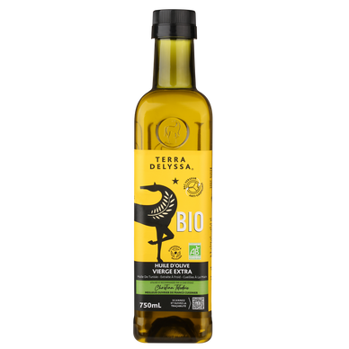 Huile d'Olive Vierge Extra bio TERRA DELYSSA 0.75l pet