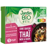 Bouillon cube saveur wok&poelée bio JARDIN BIO 66g