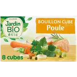 Bouillon cube à la poule et aux fines herbes sans huile de palme JARDIN BIO, 96g, 4l