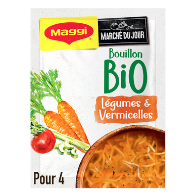 Soupe Bio légumes er vermicelles MAGGI - 60g