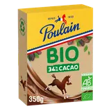 Chocolat en Poudre Bio POULAIN - Boîte de 350g