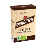 Cacao non sucré bio VAN HOUTEN, boîte de 125g