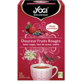 Infusion douceur fruits rouges bio YOGI x15 sachets 30g