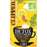 Infusion détox romarin curcuma saveur agrumes bio CLIPPER, étui de 20sachets, 44g