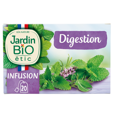 Infusion Bio Digestion légère JARDIN BIO ETIC - 20 sachets - 30g