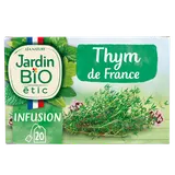 Infusion Bio Thym JARDIN BIO ETIC - 20 sachets - 28g