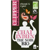 Thé noir chai indien bio CLIPPER étui x20 sachets 50g
