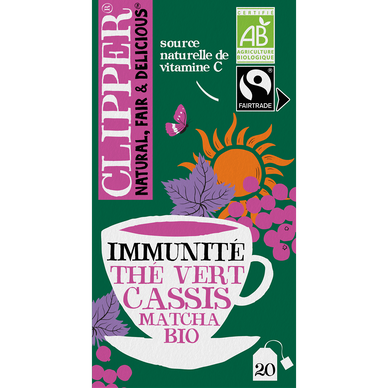 Thé vert immunité bio CLIPPER, 40g