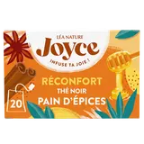 Thé noir bio saveur pain d'épices JOYCE, x20 sachets, 30g
