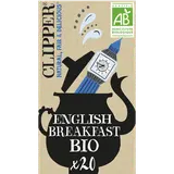 Thé noir english breakfast bio CLIPPER, étui x20 sachets, 44g