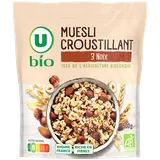Müesli croustillant 3 noix U BIO 500G